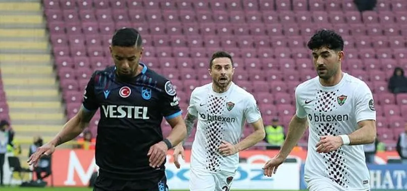 Hatayspor Trabzonspor maçında Bruno Peres sakatlandı!