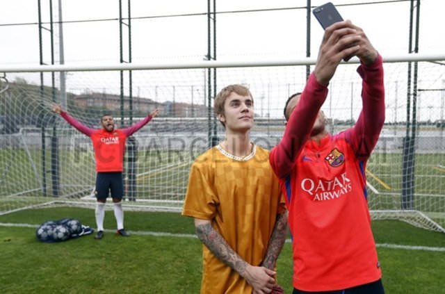 Justin Bieber Barcelona’da!