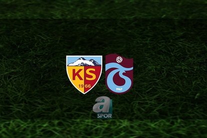 Kayserispor - Trabzonspor | CANLI
