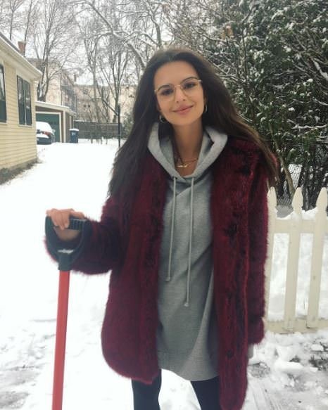 Emily Ratajkowski, Juventus’un gecesine damga vurdu