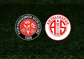 Karagümrük-Antalyaspor | CANLI