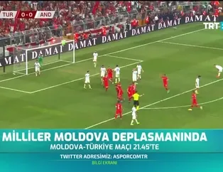 Milliler Moldova deplasmanında