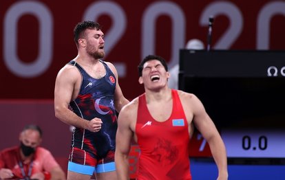 Son dakika spor haberi: 2020 Tokyo Olimpiyatları güreş kategorisinde Süleyman Karadeniz yarı finalde!