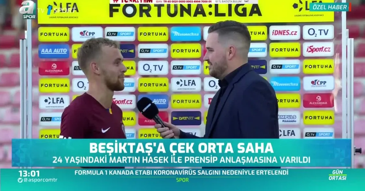 Beşiktaş'a Çek orta saha