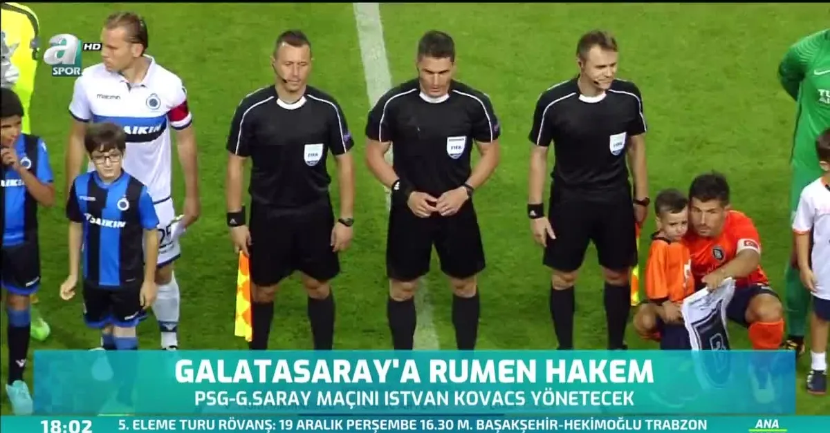 Galatasaray'a Rumen hakem