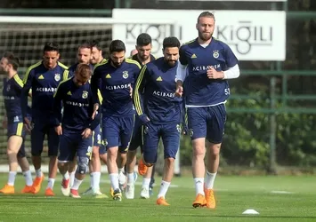 F.Bahçe'de derbi hazırlıkları sona erdi
