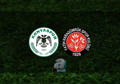 Konyaspor - Karagümrük FK | CANLI