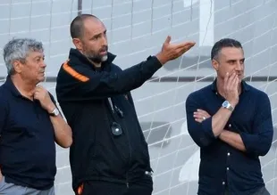 Lucescu, Galatasaray'ın idmanında
