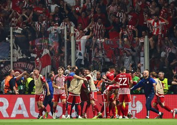 Konferans Ligi'nde şampiyon Olympiakos!