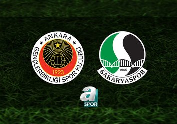 Gençlerbirliği-Sakaryaspor maçı saat kaçta?