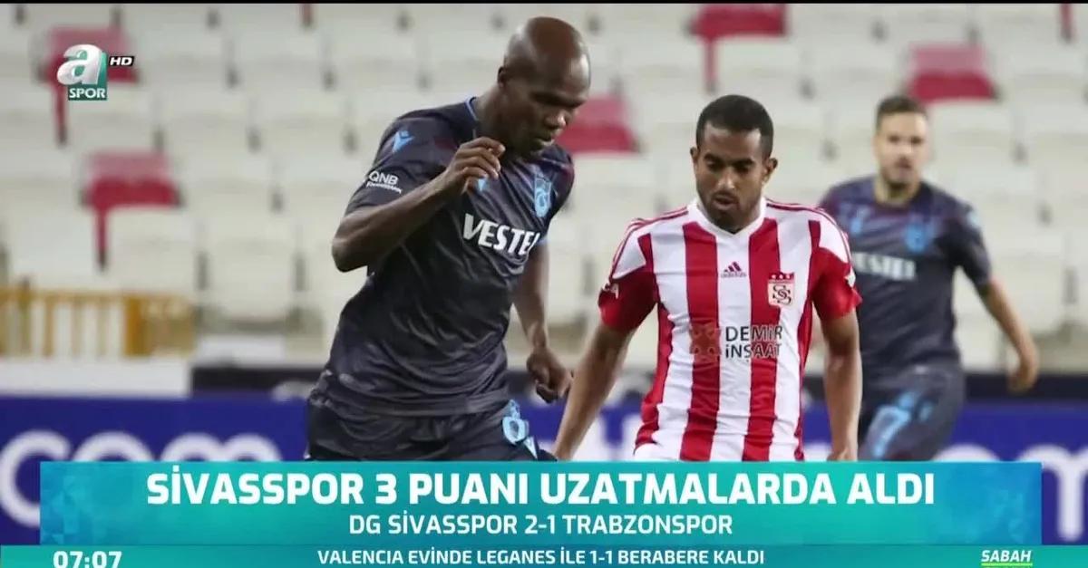 Sivasspor 3 puanı uzatmalarda aldı