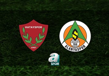 Atakaş Hatayspor-Corendon Alanyaspor maçı saat kaçta?