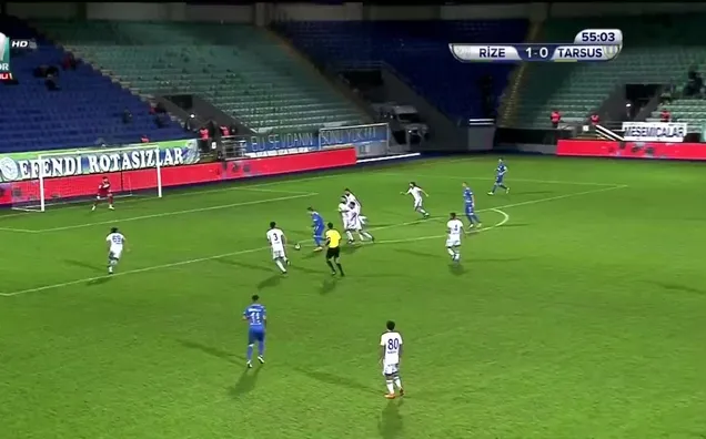 Çaykur Rizespor 2-0 Tarsus İdman Yurdu