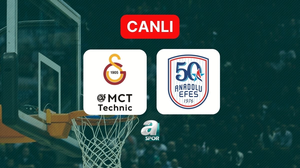 GALATASARAY - ANADOLU EFES MAÇI İZLE | Galatasaray - Anadolu Efes maçı ne zaman, saat kaçta? İşte canlı izle bilgileri…