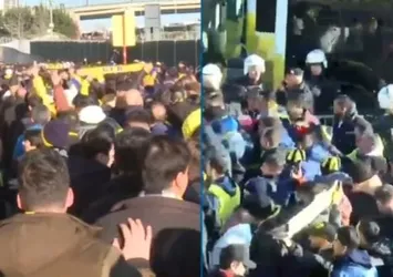F.Bahçeli taraftarlar RAMS Park'a ulaştı!