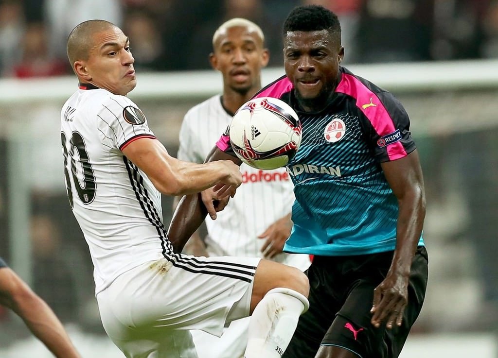 Beşiktaş - Hapoel Beer Sheva maçından kareler