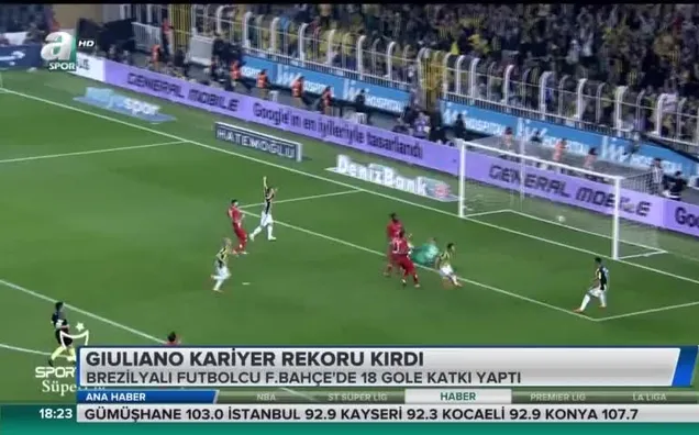 Giuliano kariyer rekoru kırdı