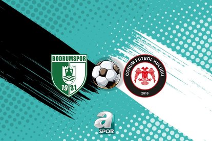 Bodrum FK-Çorum FK maçı bilgileri