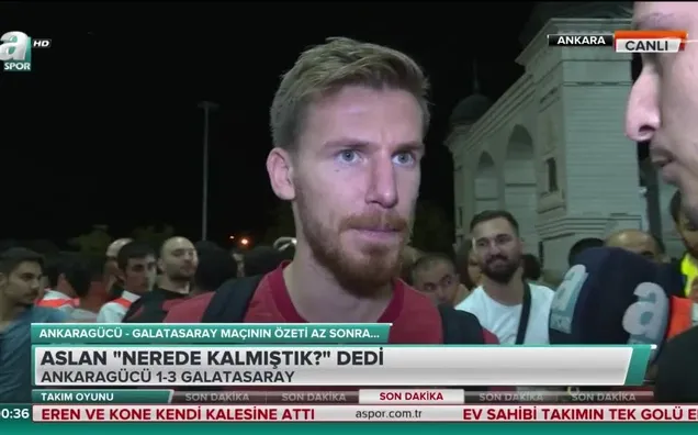 Serdar Aziz: Galatasaray gibi oynadık