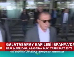 Galatasaray kafilesi İspanya'ya geldi