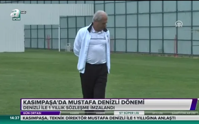 Kasımpaşa'da Mustafa Denizli dönemi