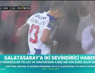Galatasaray'a iki sevindirici haber