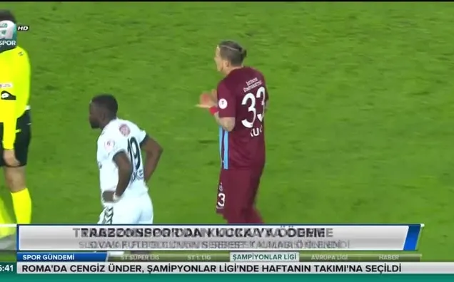 Trabzonspor'dan Kucka'ya ödeme