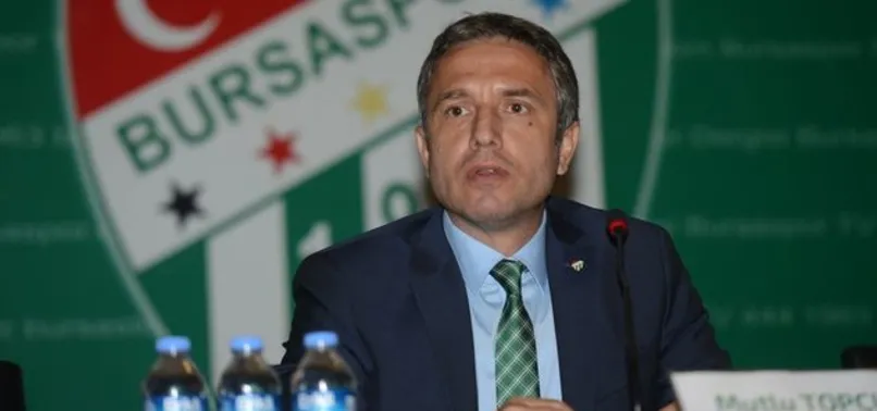 Bursaspor'da Mutlu Topçu dönemi resmen başladı