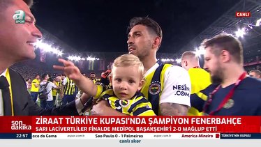 Fenerbahçe'de İrfan Can Kahveci Başakşehir maçı sonrası konuştu! "7 yıllık kupa hasretini sonlandırdık"