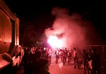 Sınır’da Galatasaray coşkusu