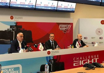 F1 Türkiye Grand Prix'si öncesi basın toplantısı düzenlendi