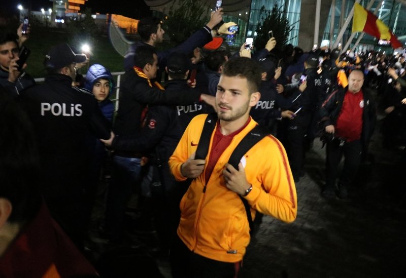 Galatasaray’a Hatay’da coşkulu karşılama
