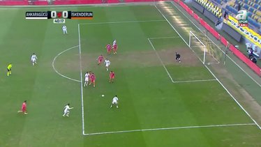 Ankaragücü 1-1 İskenderunspor (MAÇ ÖZETİ)