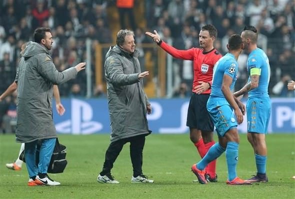 Beşiktaş-Napoli maçından unutulmaz fotoğraflar