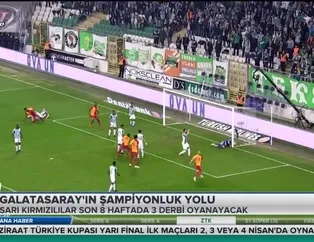 Galatasaray'ı bekleyen zorlu fikstür