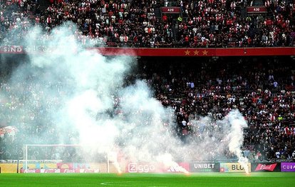 Ajax - Feyenoord maçı yarıda kaldı!