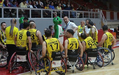 Tekerlekli sandalye basketbolda Fenerbahçe şampiyon!