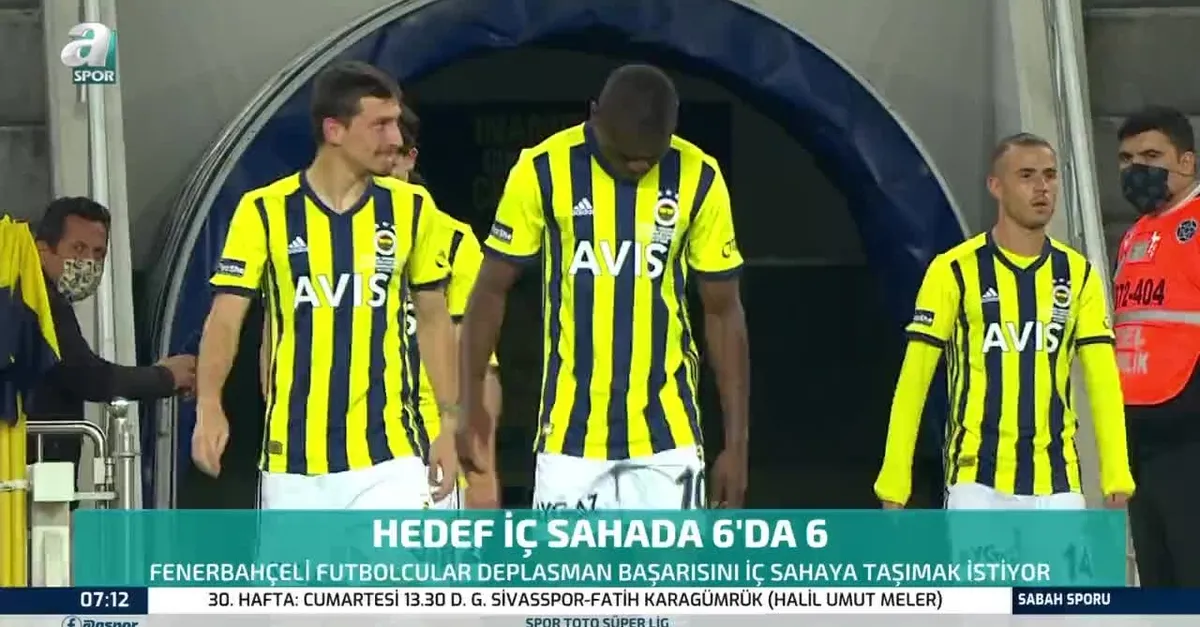 Fenerbahçe'de hedef iç sahada 6'da 6
