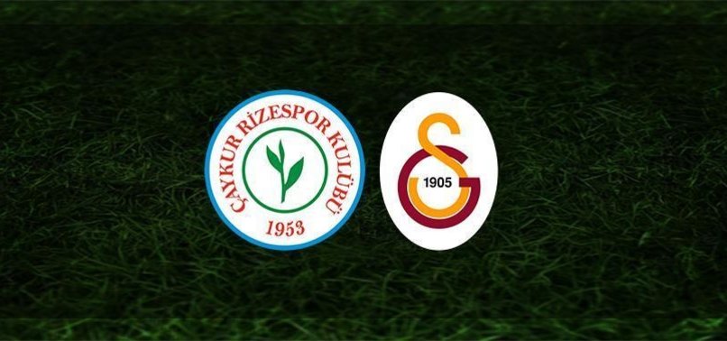 CANLI SKOR | Rizespor - Galatasaray maçı ne zaman? Galatasaray maçı hangi kanalda? Saat kaçta? (GS MAÇI)