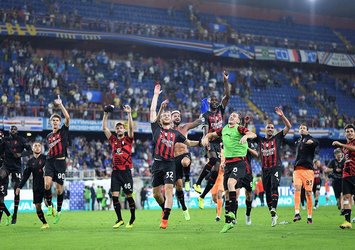 Milan deplasmandan 3 puanla döndü!