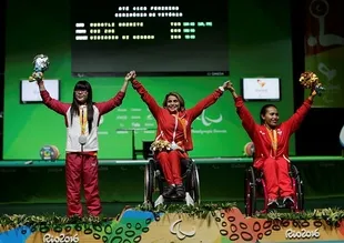 Nazmiye Muratlı Rio'ya damga vurdu
