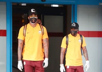 Galatasaray kafilesi Trabzon'da
