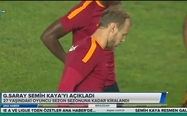 Galatasaray Semih Kaya'yı açıkladı