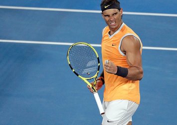 Rafael Nadal Avustralya Açık'ta son 4'e kaldı