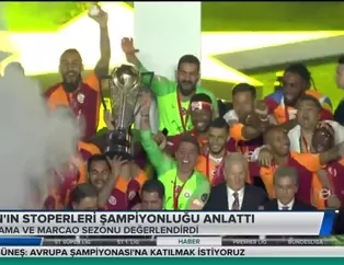 Aslan'ın stoperleri şampiyonluğu anlattı