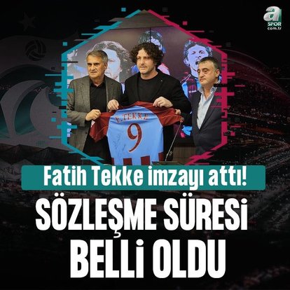 Fatih Tekke’den sözleşme açıklaması!