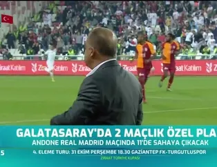 Galatasaray'da 2 maçlık özel plan