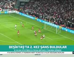 Beşiktaş'ta 2. kez şans buldular