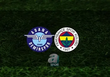 A. Demirspor - Fenerbahçe | CANLI