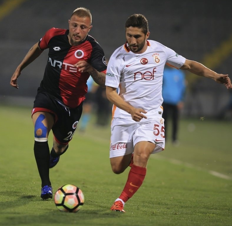 Gençlerbirliği-Galatasaray karşılaşmasından kareler